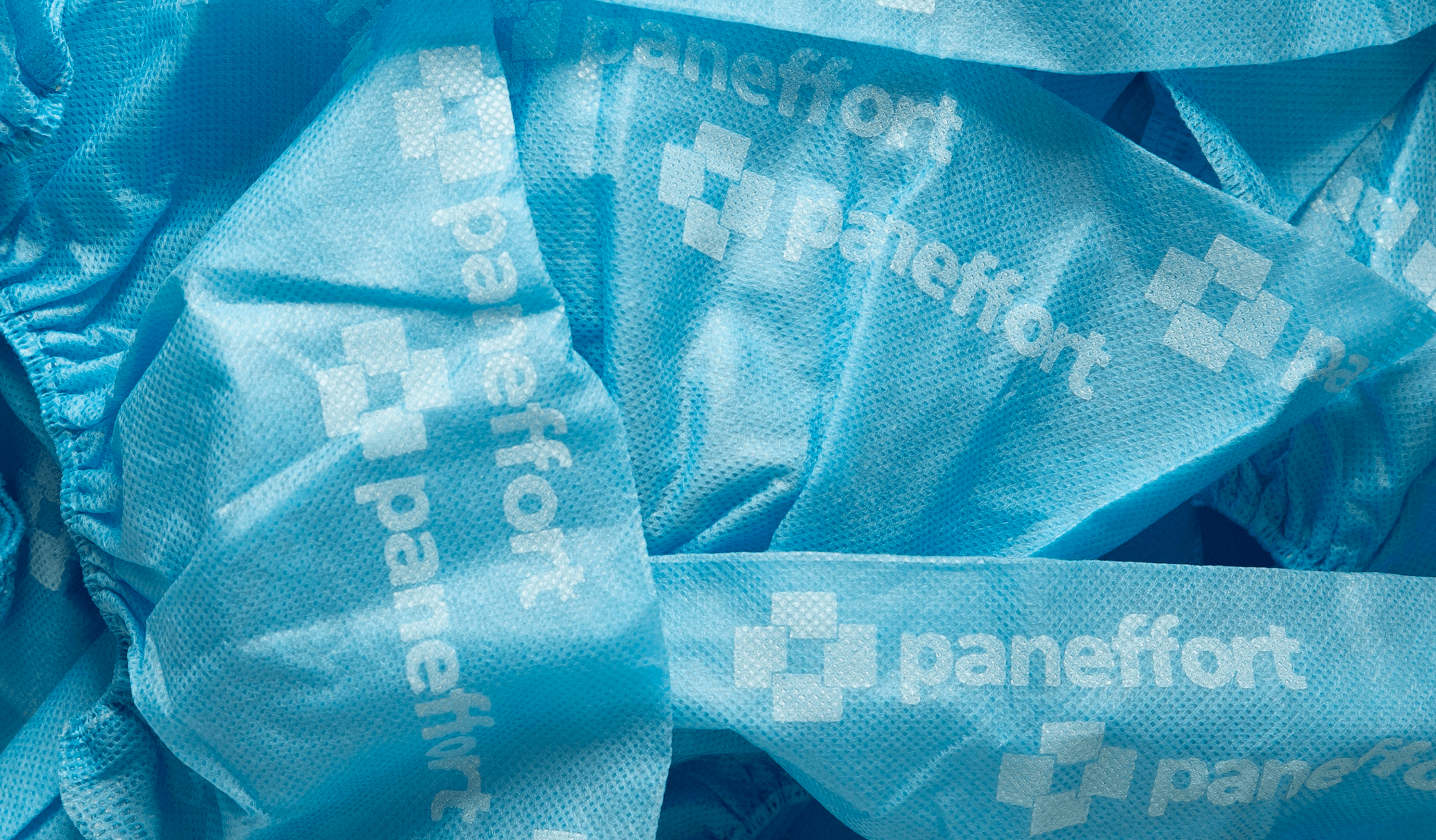 Paneffort masks in a pile